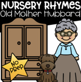 Old Mother Hubbard Nursery Rhymes Posters, Readers and Pri