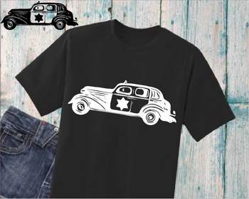 Download Old Police Car Svg Cars Father S Day Police Dad Boy 906s By Hamhamart