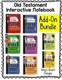 Old Testament Bible Notebook Add-On Lesson Bundle