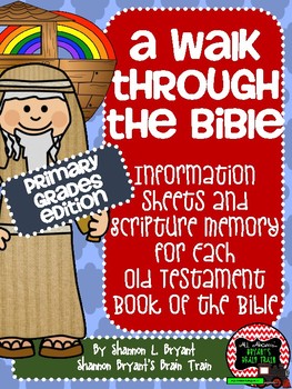 Preview of Old Testament Bible Verses and Curriculum (Primary Grades)