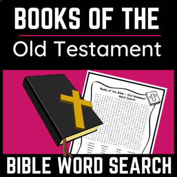Preview of Old Testament Books of the Bible Word Search