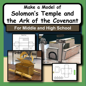 Preview of Old Testament Models of Solomon's Temple and the Ark of the Covenant for Bible