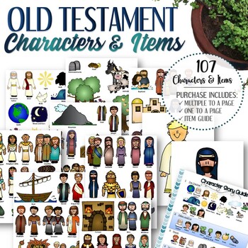 Preview of Old Testament Stories Printables - INSTANT DOWNLOAD
