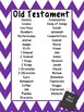 Old Testament Word Cards by Pirate Girl's Education Invasion | TpT