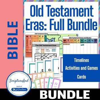 Preview of Old Testaments Eras Overview: Full Bundle