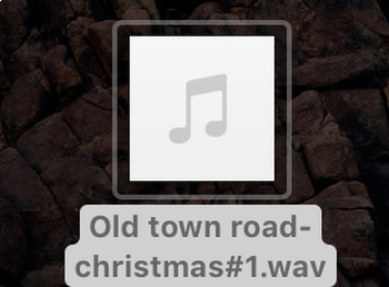 Preview of Old Town Christmas (Old Town Road Version) audio file