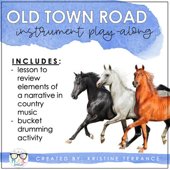 Preview of Old Town Road {Bucket Drumming Activity}