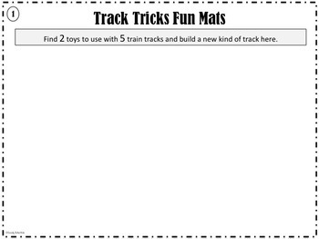 Old Tracks New Tricks | Story Companion Fun Mats | Freebie | TPT
