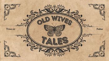 Preview of Old Wives Tales - Oral Traditions Lesson and Activity
