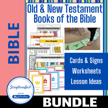 Preview of Old and New Testament Books of the Bible Bundle