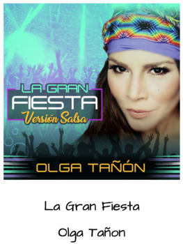 Preview of Olga Tañon - La Gran Fiesta - Song Sheet - Música en español