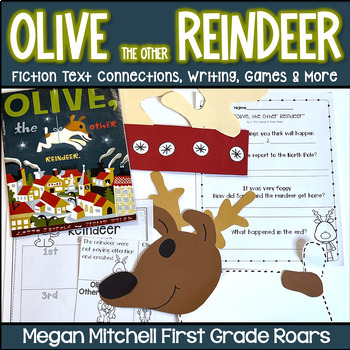 Preview of Olive the Other Reindeer Christmas Holiday Book Companion Activities