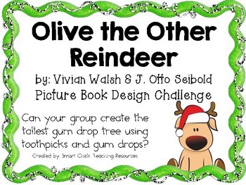 Preview of Olive the Other Reindeer - Picture Book STEM Design Challenge