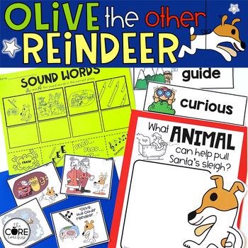 Preview of Olive the Other Reindeer PreK Read Aloud Activities - Christmas Preschool