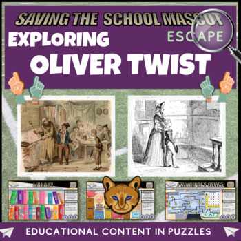 Preview of Oliver Twist Escape Room