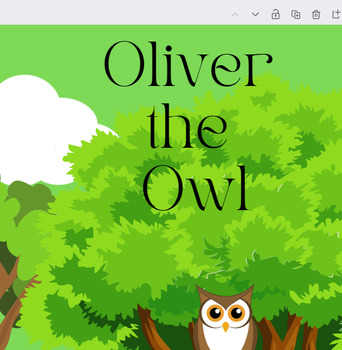 Preview of Oliver the Owl