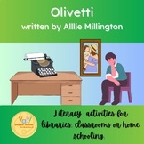 Olivetti by Allie Millington book activities for libraries