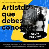 Olivia Peguero - Artist biography in Spanish