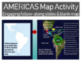 Olmec-Toltec-Maya-Inca-Aztec Map Activity: easy, fun, inte