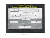 Olmstead's Model for Implementation of New Technology