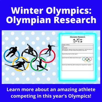 Preview of Winter Olympics: Olympian Research