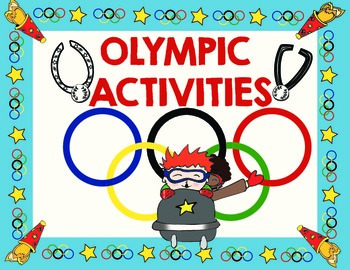 Preview of Olympic Activities - Medals, a torch, dot-to-dots and a journal too!