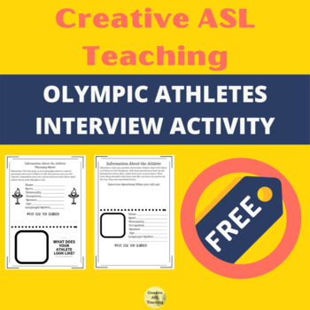 Preview of Olympic Athletes Interview - ASL