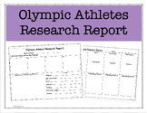 Olympic Athletes Research Report
