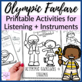 Olympic Fanfare + Theme by John Williams Printable Activities