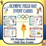 Olympic Field Day Event Cards- 50 Olympic-Themed Field Day Events
