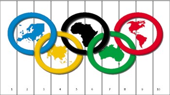 The flag of the Olympic Games (10)