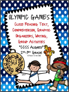 Preview of Olympics NO PREP Close Reading Text Passages, Activities and More! Gr. 2-3