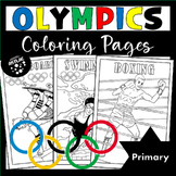 Olympic Games - Coloring Pages