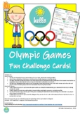 Olympic Games Fun Challenge Cards! 30 Different Activity Prompts!