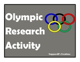 Olympic Research Activity