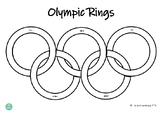 Olympic Rings Symbol Worksheet!