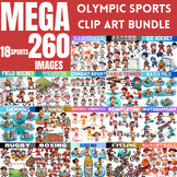 Olympic Sports Clip Art Bundle | Mega Sport Bundle