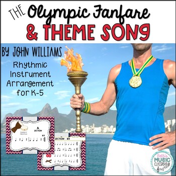Preview of Olympic Theme Song, Fanfare & Theme, by John Williams, Rhythmic Instruments