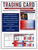 Olympic Trading Card- Writing