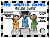 Winter Games Emergent Reader for Kindergarten & First Grade