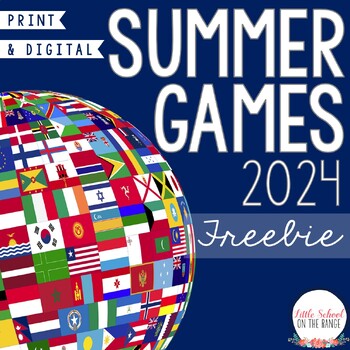 Preview of Olympics 2024 FREEBIE | Print and Digital