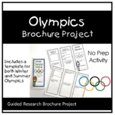 Olympics Brochure Project - Winter, Summer and Paralympics