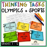 World Sports Creative Thinking Activities - Blooms Grid