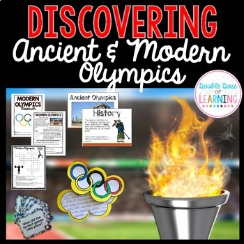 Preview of Olympics Research unit BUNDLE with PowerPoint