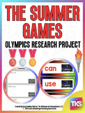 Summer Games: A Research and Writing Project PLUS Centers!
