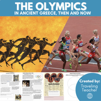 Preview of Olympics in Ancient Greece, Then and Now: Reading Passages, Compare & Contrast