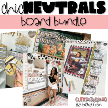 Preview of On BOARD with Chic Neutrals!! // Mini-Bundle