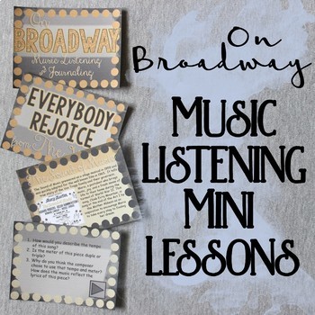 Preview of On Broadway Music Listening
