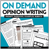 State Testing Prep: On Demand Writing, Passage-Based, 4 Su
