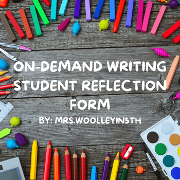 Preview of On-Demand Writing Self-Critique - Digital 